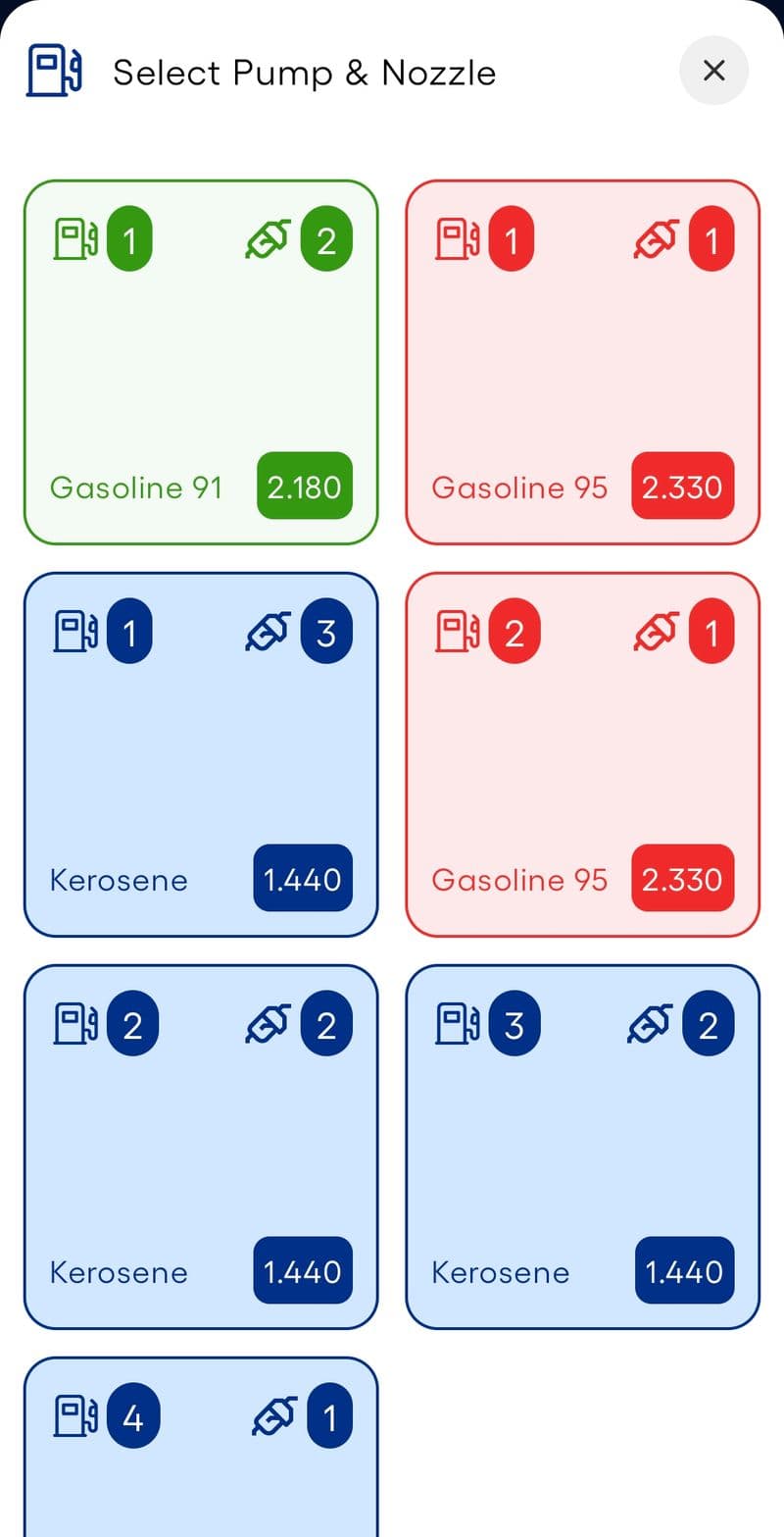 Select Nozzle