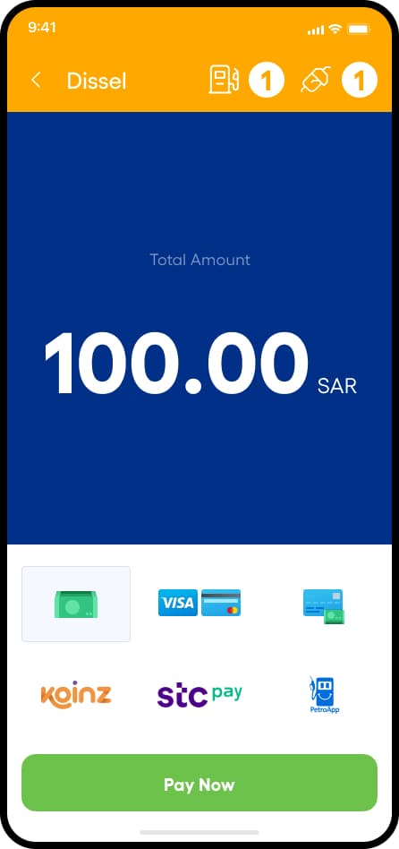 Payment Screen