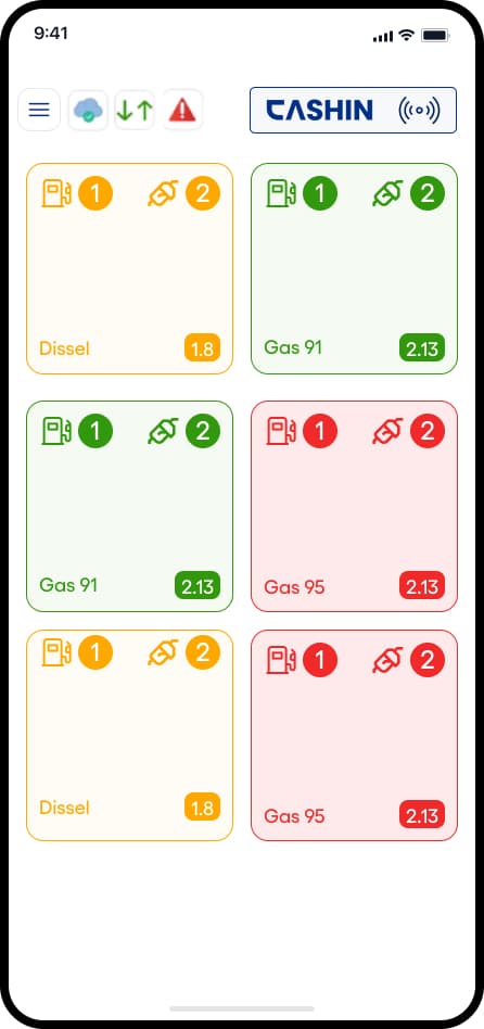 Pumps Screen