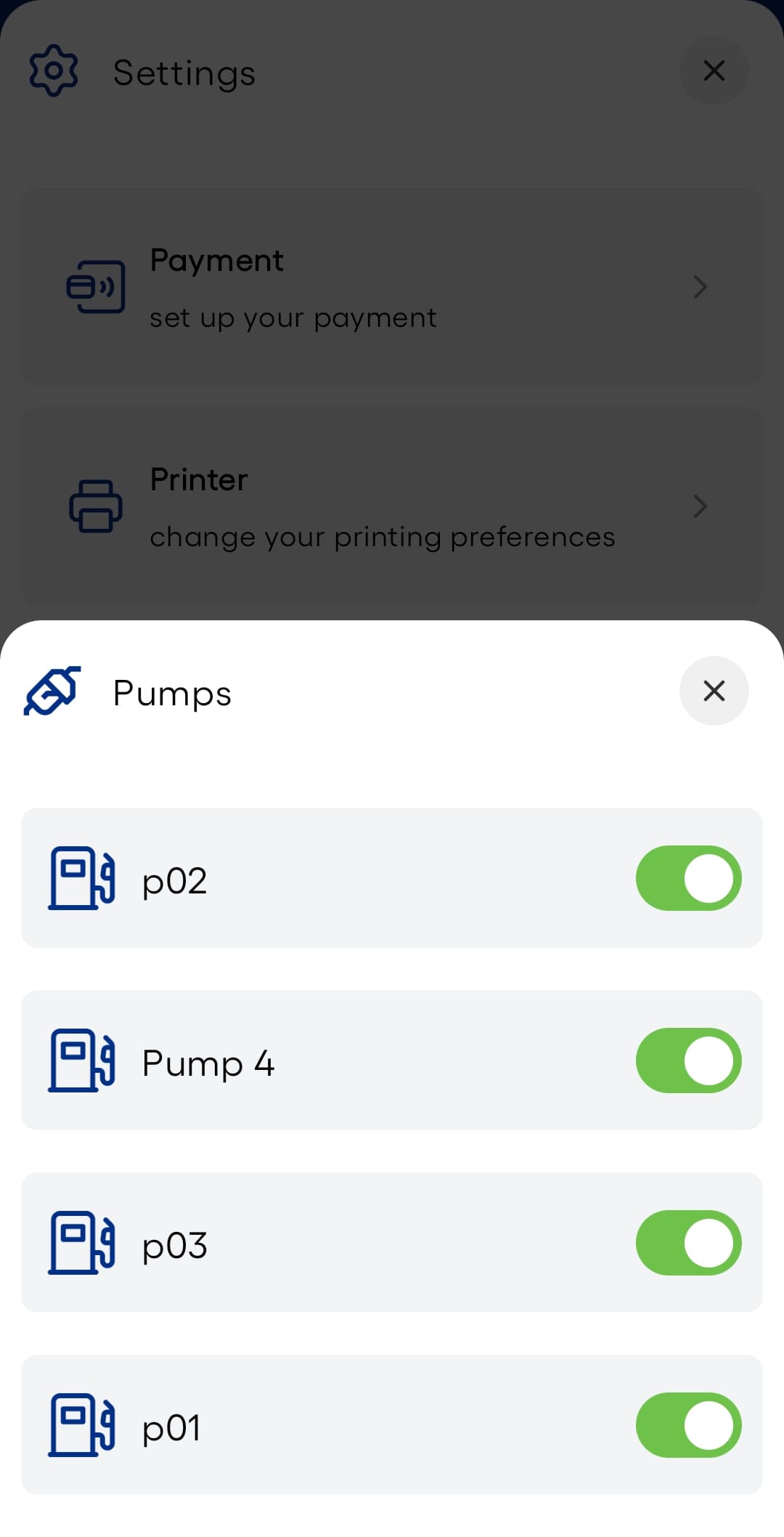Pumps Management